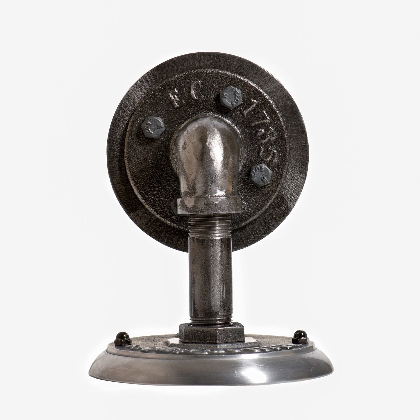 Upward Retro Wall Sconce - Industrial Cage Light - The Harold